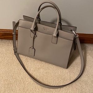 Kate spade gray purse